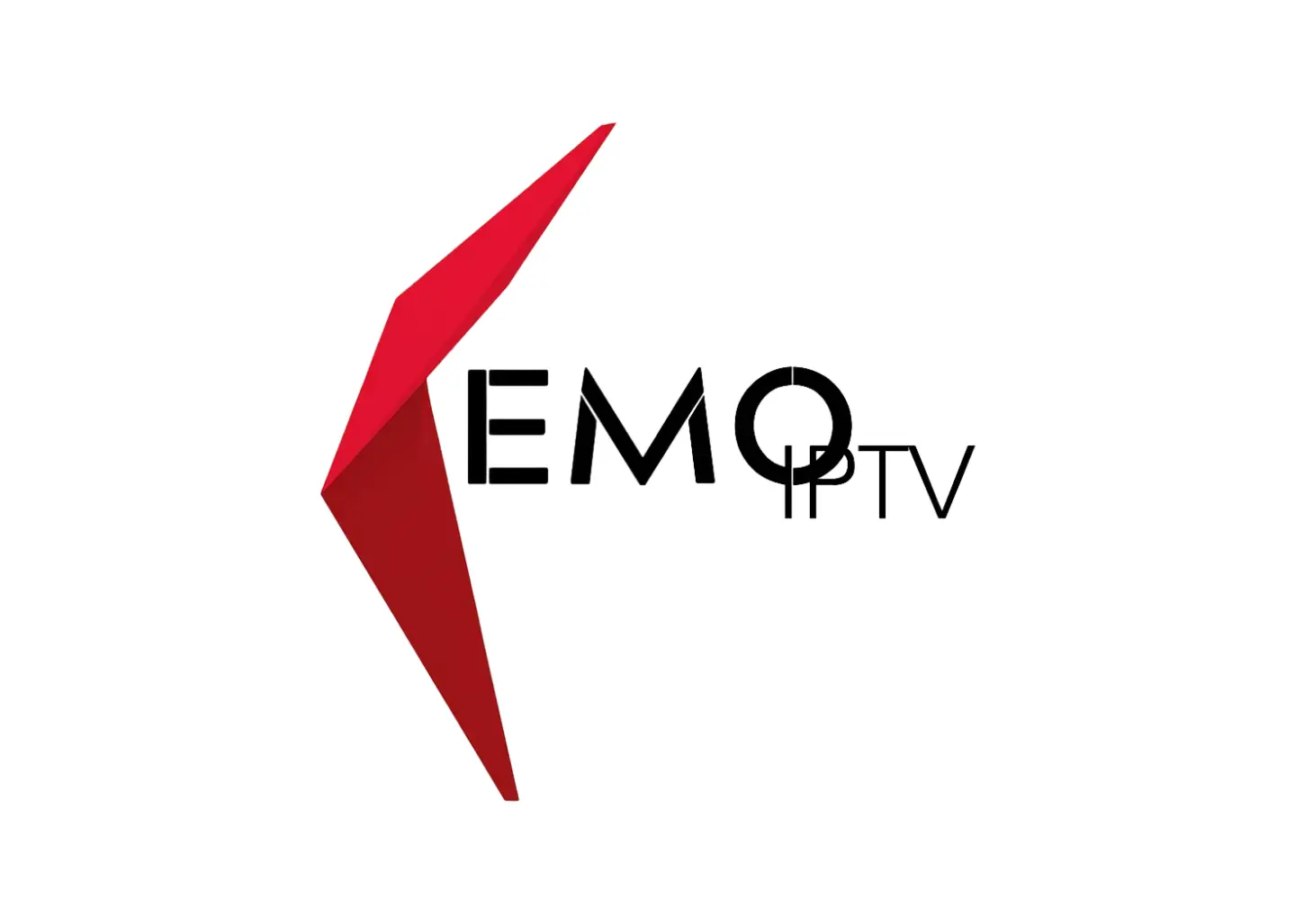 The Kemo IPTV logo next to a five-star rating, symbolizing a review of the service.